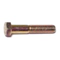 Midwest Fastener Grade 8, 3/8"-16 Hex Head Cap Screw, Zinc Yellow Steel, 2 in L, 5 PK 62885